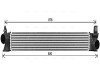 Радіатор інтеркулера ava cooling systems FT4482