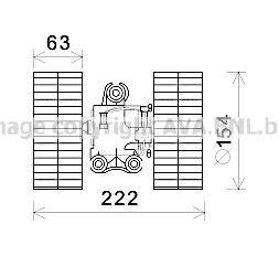 DB Вентилятор салону без кондиц. Vito 03- ava cooling systems MS8632