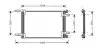 AVA FIAT Радіатор кондиціонера (конденсатор) 1.2/1.9D 01- AVA Cooling Systems FT5248 (фото 1)