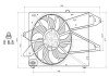 Вентилятор охлаждения радиатора ava cooling systems FD7713