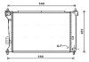 Радіатор охолодження двигуна ava cooling systems HY2309