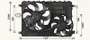 AVA LAND ROVER Вентилятор сист. охолодження DISCOVERY SPORT 2.0-2.2 14-, FREELANDER 2 2.0 11-, RANGE ROVER EVOQUE 2.0-2.2 11- AVA Cooling Systems AU7506 (фото 1)