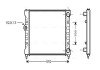 Радіатор інтеркулера ava cooling systems STA2024