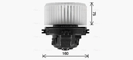 Моторчик (вентилятор) печки ava cooling systems VN8549