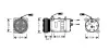 Комплект сцепления в сборе AVA cooling systems CNAK222