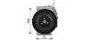 Комплект сцепления в сборе AVA cooling systems HYAK498
