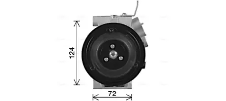 Комплект зчеплення в зборі AVA cooling systems HYAK498