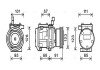 Комплект сцепления в сборе ava cooling systems KAAK145