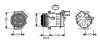 Комплект сцепления в сборе AVA cooling systems OLAK447