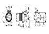 Компресор кондицiонера (AVA) ava cooling systems MSAK431