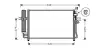 Конденсор Hyundai Getz 08/02- (пр-во AVA) AVA cooling systems HY5087D