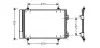 Конденсор кондиционера C4/C4 PICASSO/P307 04- (AVA) AVA Cooling Systems CNA5231D (фото 1)