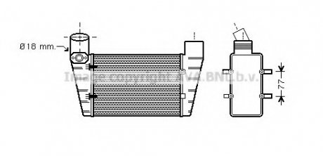 Интеркулер ava cooling systems AI 4225