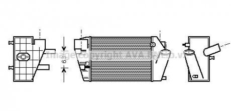 Інтеркулер ava cooling systems AIA 4187
