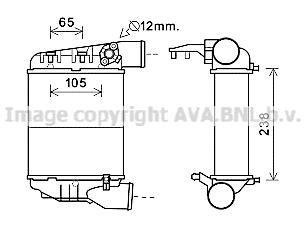 Интеркулер ava cooling systems AIA 4369