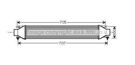 Интеркулер ava cooling systems FT 4321