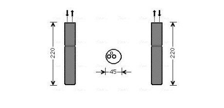 Осушувачi кондицiонерiв ava cooling systems MTD233