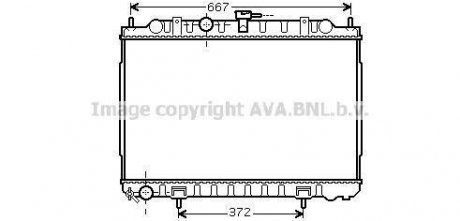 Радiатор ava cooling systems DN 2238