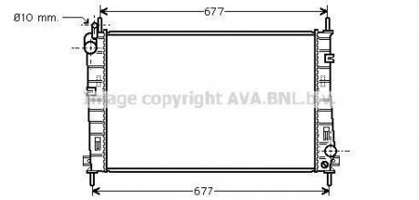 Радiатор ava cooling systems FDA 2335