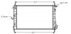 Радiатор AVA cooling systems FDA2338