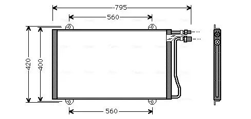 Радiатор AVA cooling systems MS5219