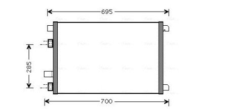 Радiатор ava cooling systems RT 5305