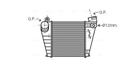 Радиатор интеркулера ava cooling systems AIA 4200 на Ауди А3 8l