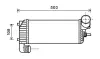 Радиатор интеркулера AVA cooling systems FD4574