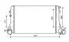 Радиатор интеркулера AVA cooling systems VN4377