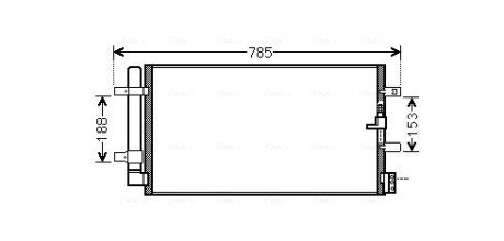 Радіатор кодиціонера ava cooling systems AIA5360D