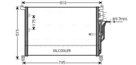 Радiатор кондицiонера AVA Cooling Systems AI5301