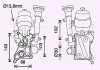 Радіатор масляний FIAT DOBLO (119, 223) (01-) 1.3 MJTD в сб. (AVA) ava cooling systems OL3686H