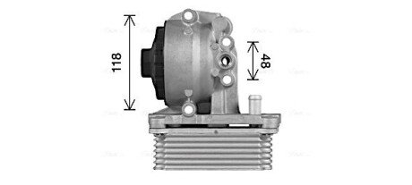 Радіатор масляний FORD MONDEO/ TRANSIT (2001) в зборі (Ava) ava cooling systems FD3623H