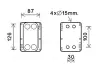 Радіатор масляний Nissan/Opel/Renault (вир-во AVA) AVA Cooling Systems RT3631 (фото 1)