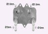 Радіатор масляний OPEL ASTRA G/VECTRA B (95-) (AVA) ava cooling systems OL3704