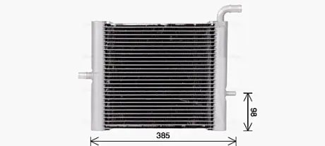 Радіатор охолодження двигуна AVA cooling systems AU2334 Рендж (ленд) ровер Спорт