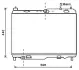 Радіатор охолодження двигуна AVA Cooling Systems FD2442 (фото 1)