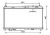 Радіатор охолодження двигуна ava cooling systems FD2620