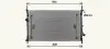 Радиатор охлаждения двигателя AVA cooling systems FD2679