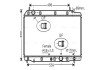 Радіатор охолодження двигуна ava cooling systems HD2215