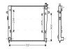 Радіатор охолодження двигуна ava cooling systems HY 2204