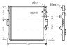 Радиатор охлаждения двигателя ava cooling systems IVA 2041