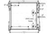 Радиатор охлаждения двигателя ava cooling systems MSA 2546