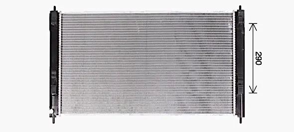 Радіатор охолодження двигуна AVA Cooling Systems MT2276 (фото 1)