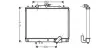 Радиатор охлаждения двигателя AVA cooling systems MTA2162