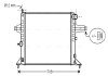 Радіатор охолодження двигуна ava cooling systems OL 2272