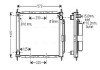 Радіатор охолодження двигуна ava cooling systems RT M405