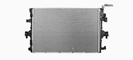 Радиатор охлаждения двигателя AVA cooling systems VN2436