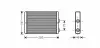 Радiатор опалення AVA cooling systems FT6325