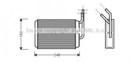 Радiатор опалення ava cooling systems RT 6220